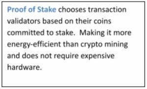 proof of stake meaning