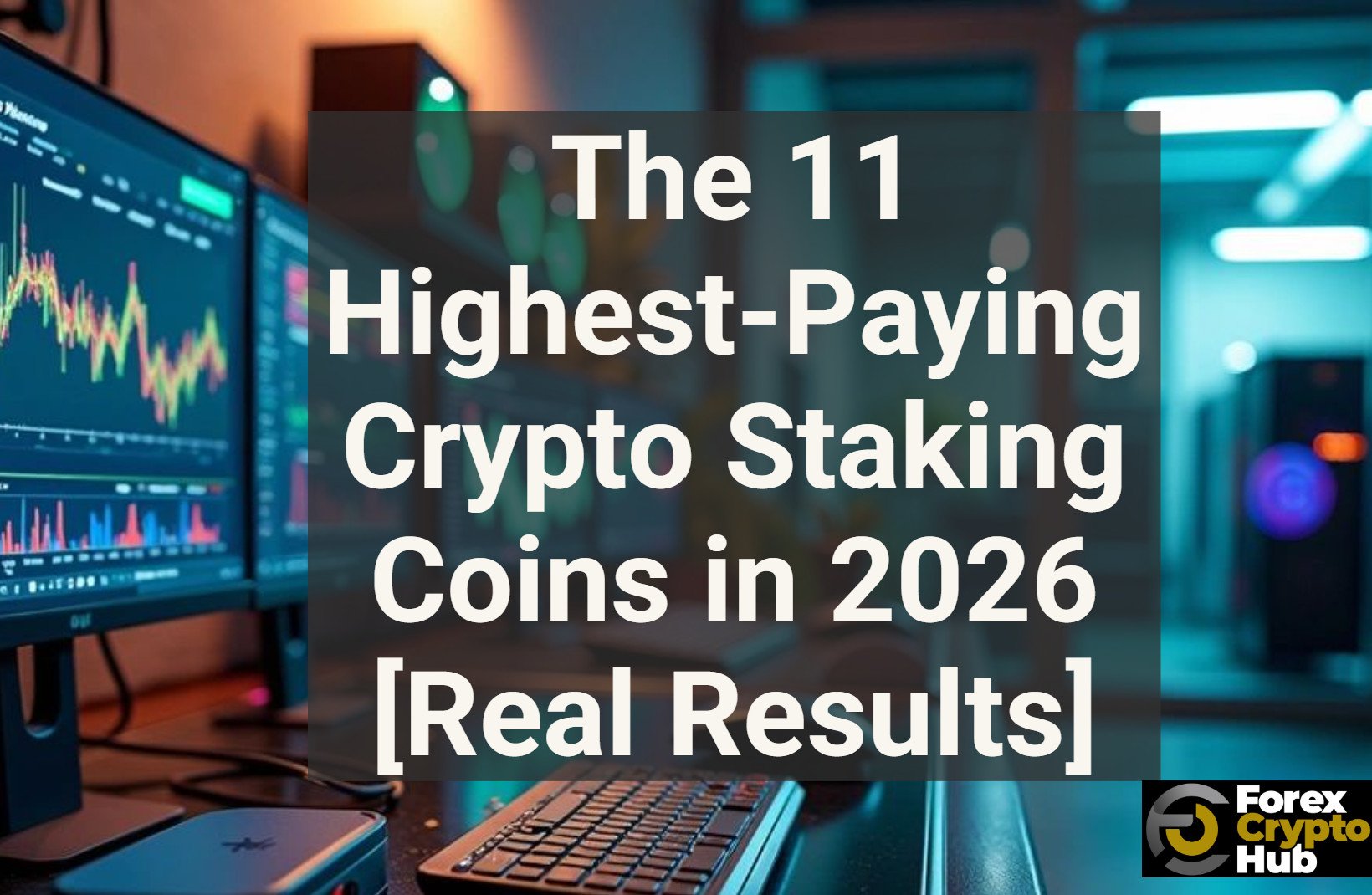 Read more about the article The 11 Highest-Paying Crypto Staking Coins in 2026 [Real Results]